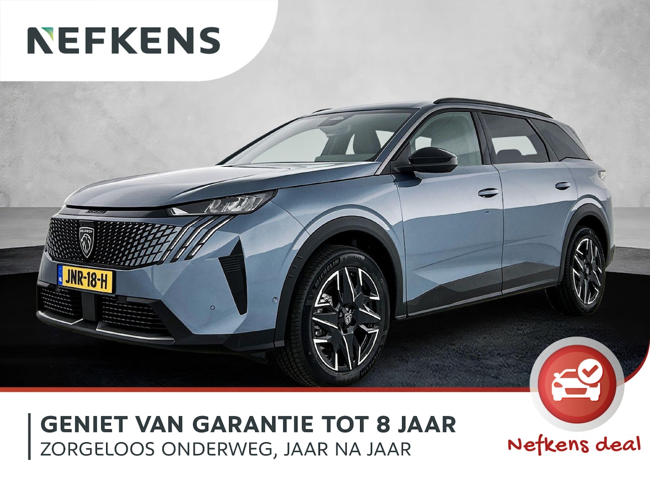 Peugeot 5008 - SUV Allure Hybrid 145pk Automaat | Voorraaddeal! | 7 Zitplaatsen | Navigatie | 360 graden - AutoWereld.nl