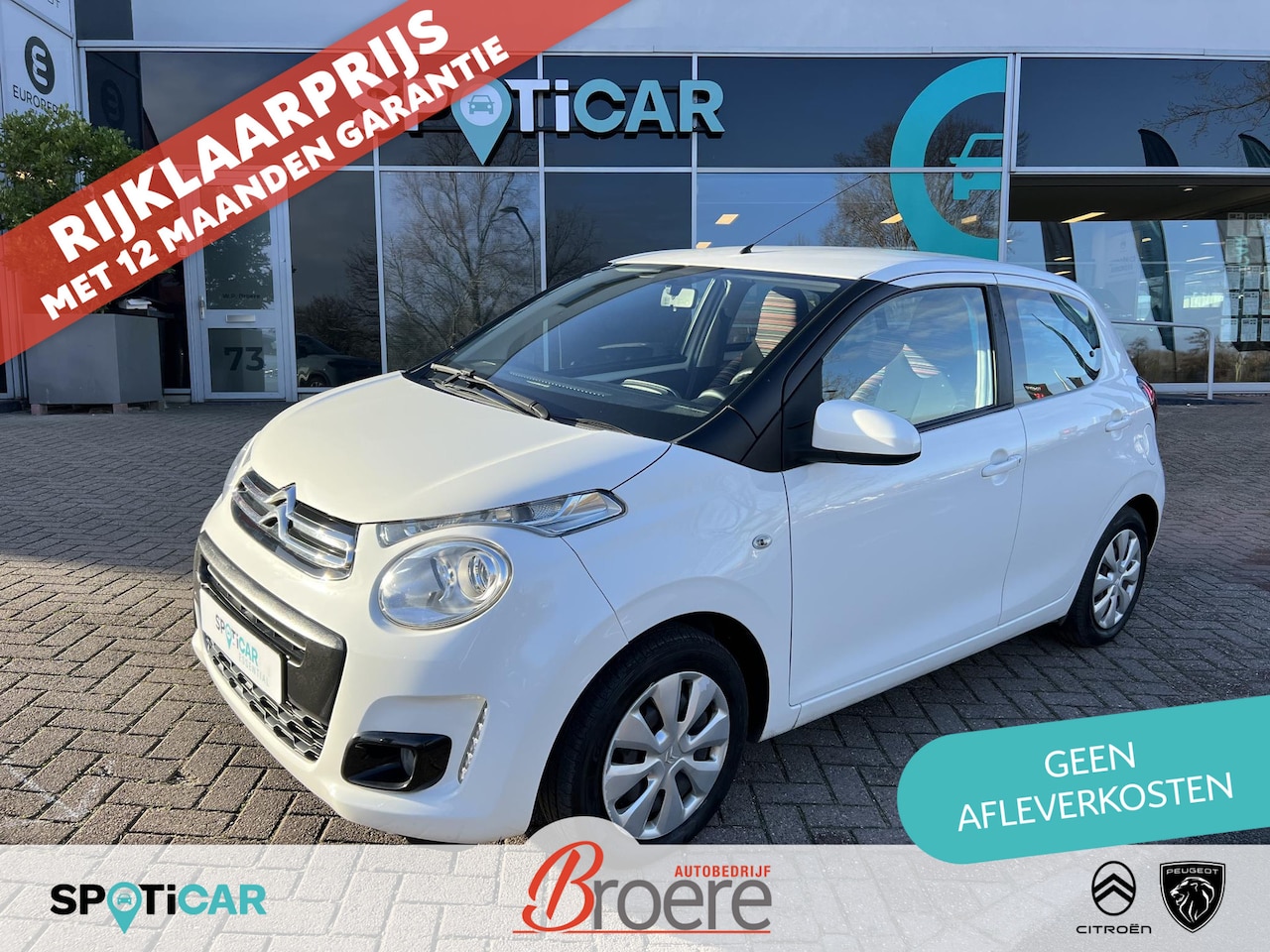 Citroën C1 - 1.0 e-VTi Feel 1.0 e-VTi 68 pk Feel 5 drs - AutoWereld.nl