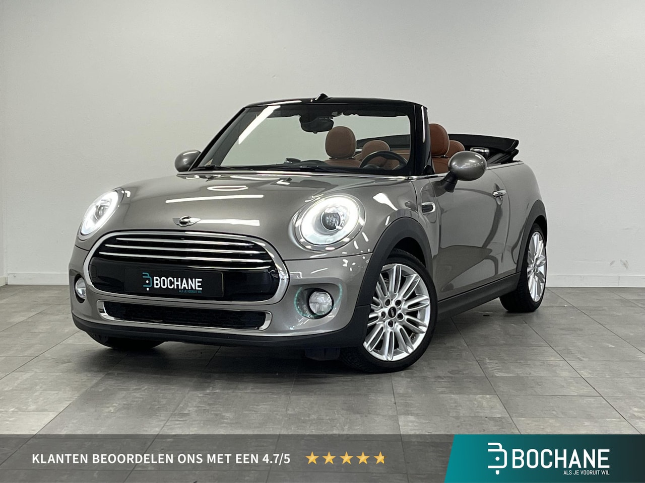 MINI Cabrio - 1.5 Cooper Chili Serious Business | ORG.NL | LEDER | DEALERONDERHOUDEN | - AutoWereld.nl
