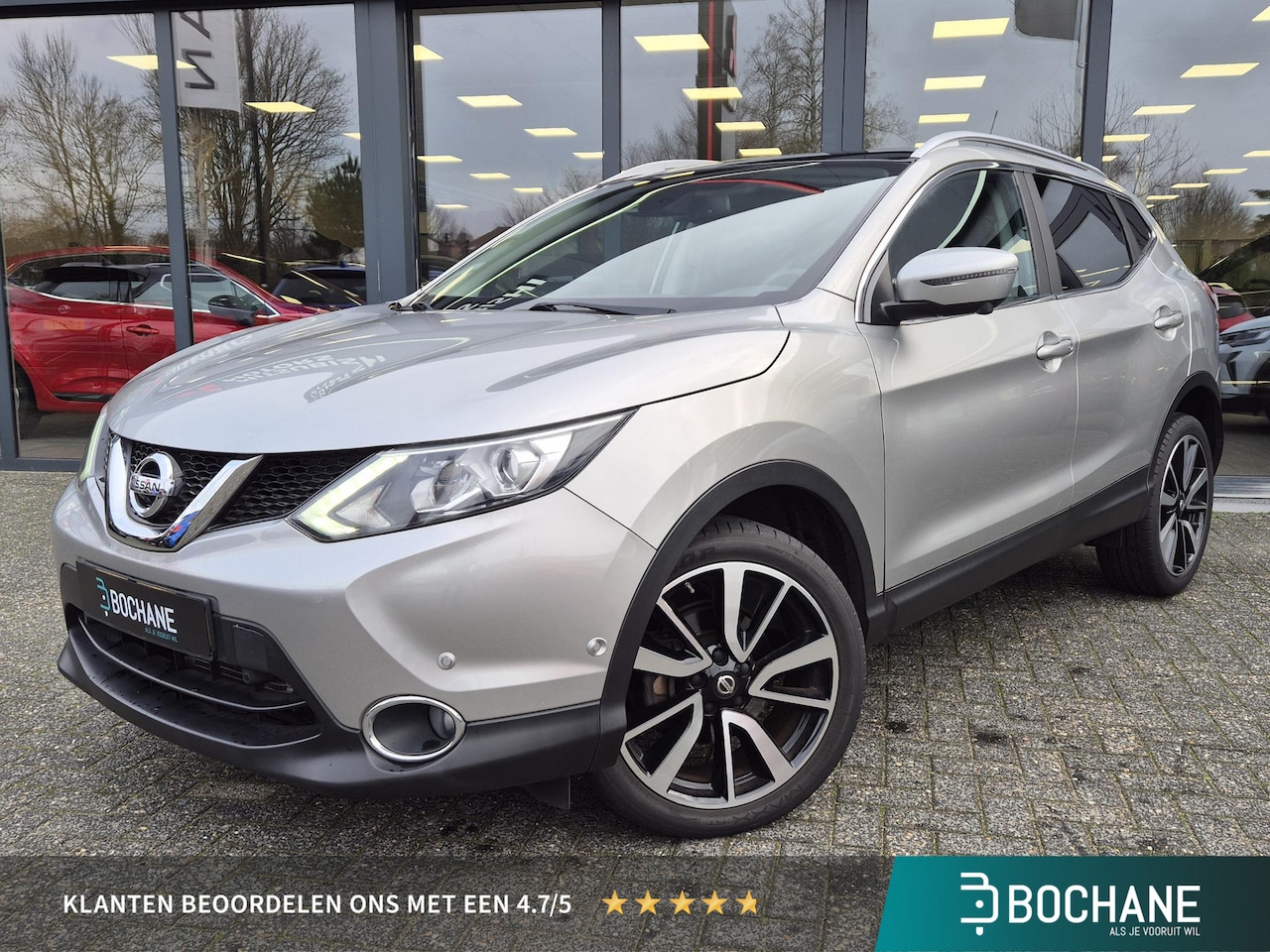 Nissan Qashqai - 1.2 Tekna | 1e Eigenaar | Automaat | Navigatie | Lage Km Stand | - AutoWereld.nl