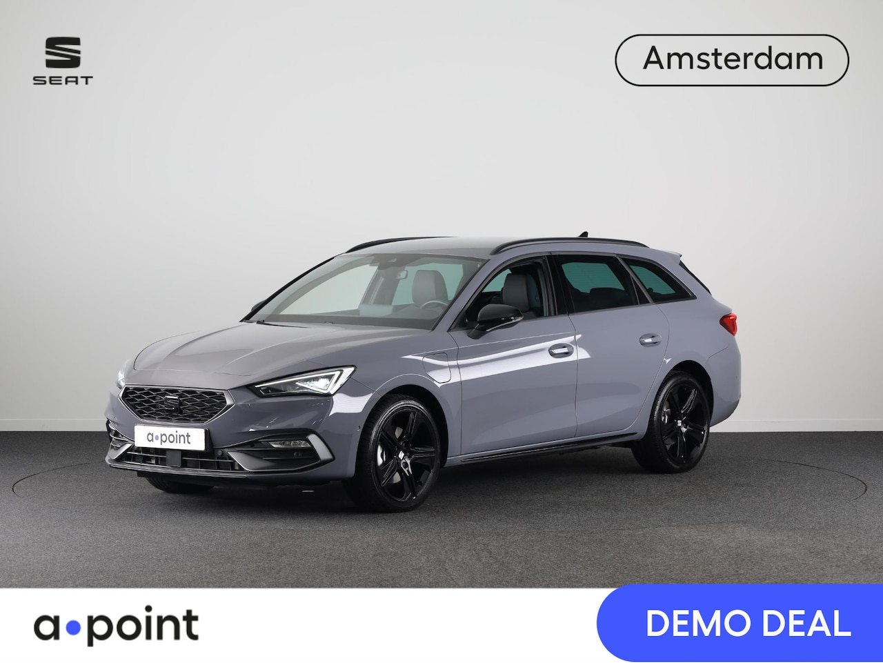 SEAT Leon Sportstourer - 1.5 TSI 204pk e-Hybrid FR Business | Black pakket | Led plus - AutoWereld.nl