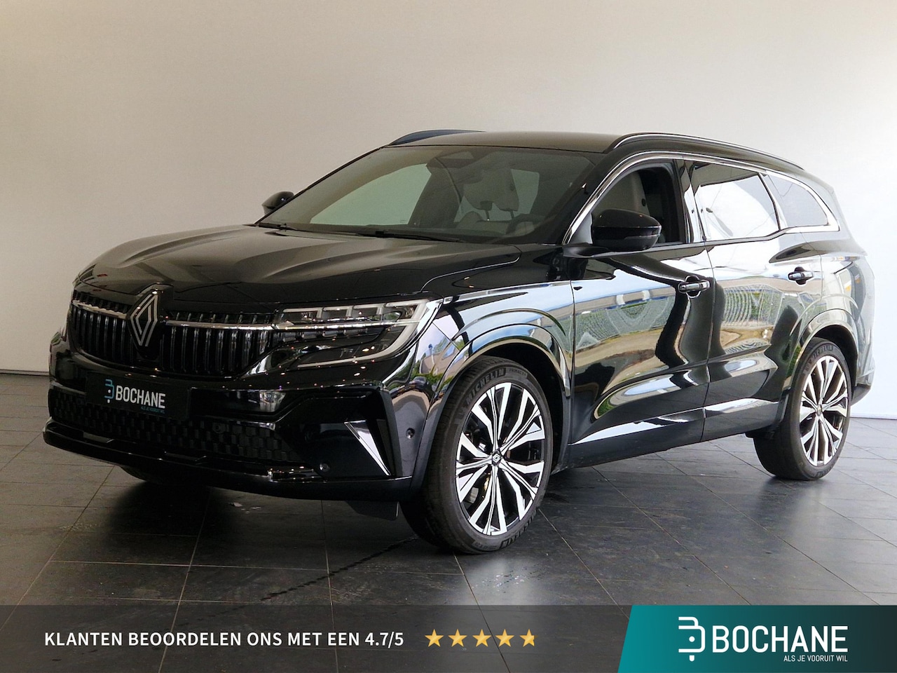 Renault Espace - E-Tech full hybrid 200 iconic 7p. LEDEREN BEKLEDING | PANORAMADAK | COMPLETE AUTO! - AutoWereld.nl
