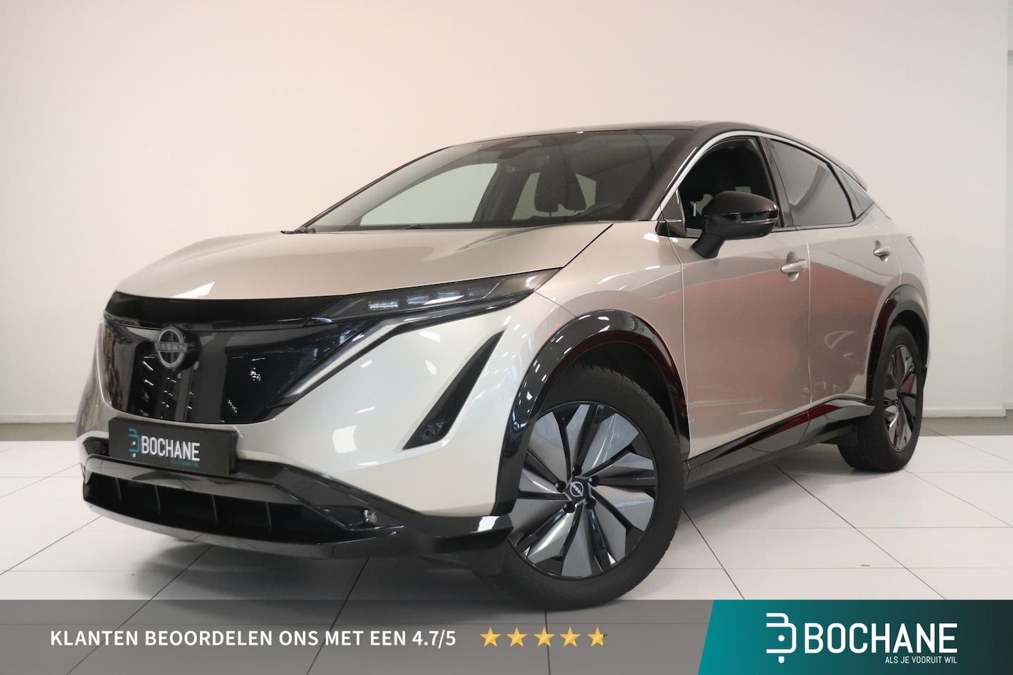 Nissan Ariya - Advance 66 kWh | Warmtepomp | 22 KWH lader | 360° Camera | elektr. achterklep | Stuur & st - AutoWereld.nl