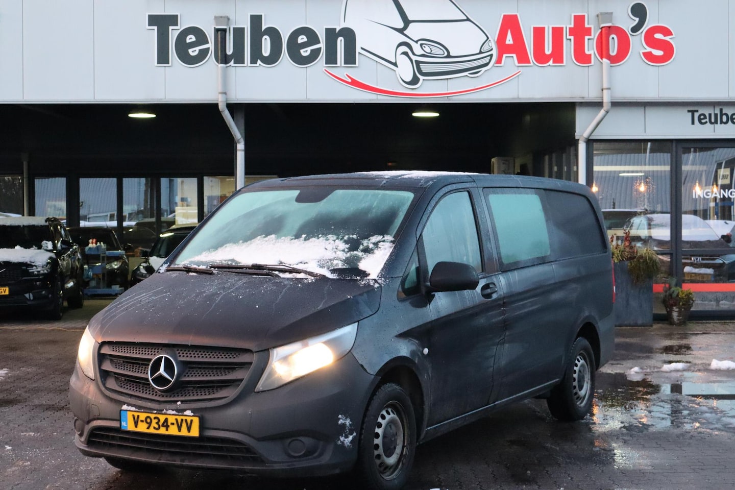 Mercedes-Benz Vito - 114 CDI Lang DC Comfort Excl. Btw, Airco, Dubbel Cabine, Cruise control, Navigatie, Trekha - AutoWereld.nl