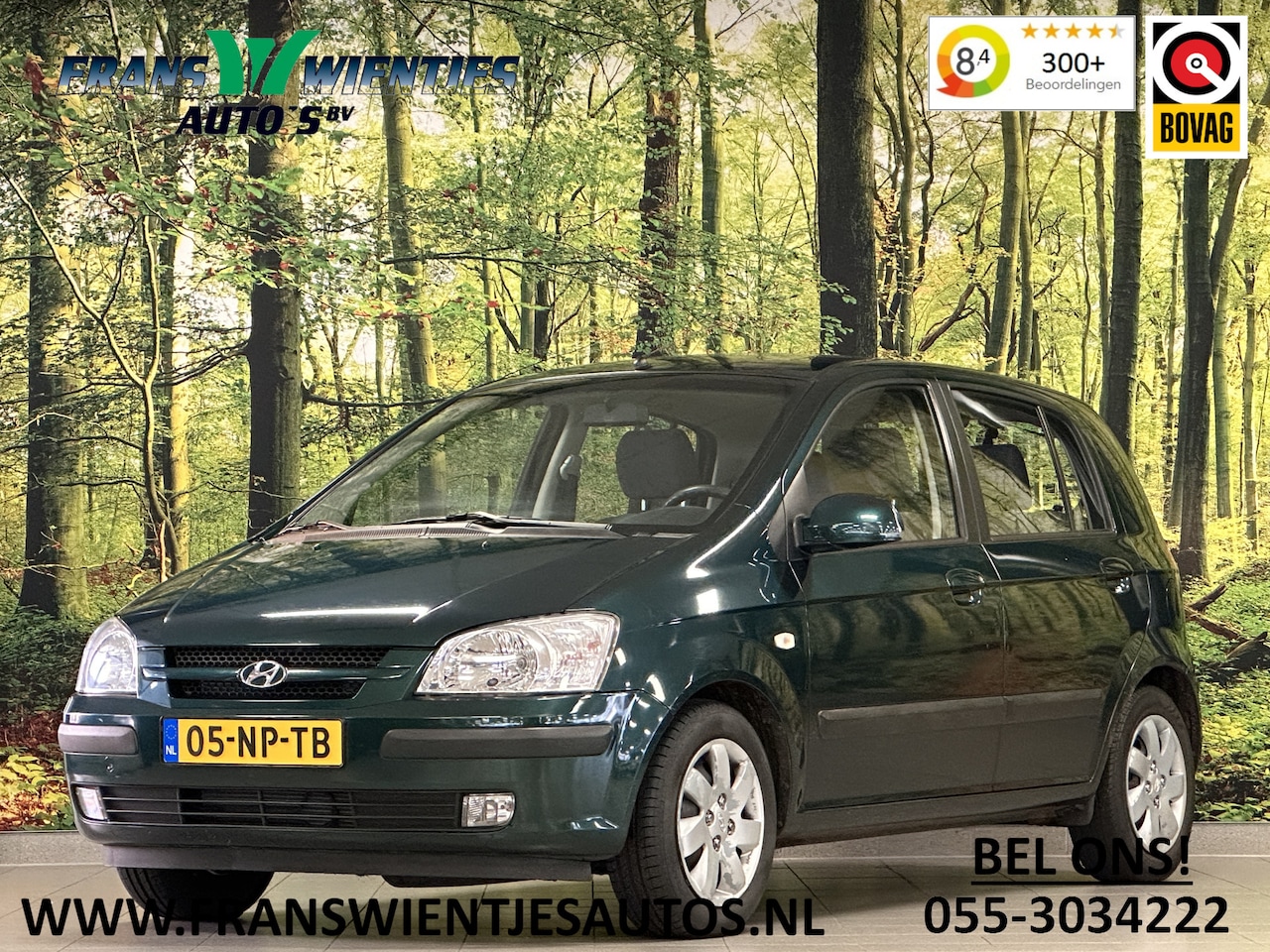 Hyundai Getz - 1.6i-16V GLS | Automaat! | 5 Deurs | Origineel Nederlands | Leuke Beginnersauto! | Elektri - AutoWereld.nl
