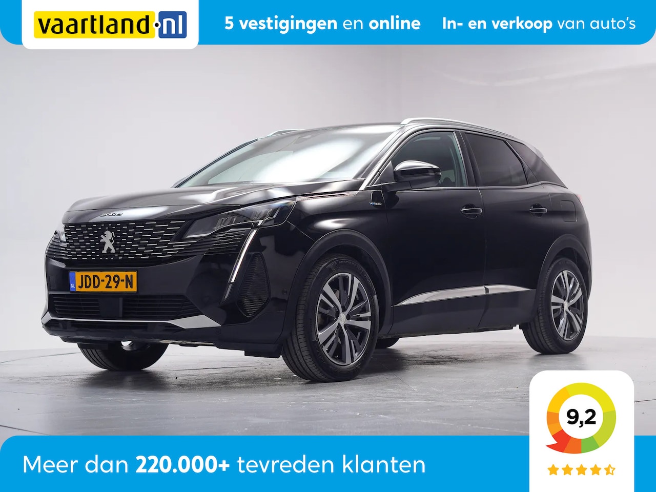 Peugeot 3008 - 1.6 Plug-in Hybrid 225 Allure [ Navi Camera Carplay ] - AutoWereld.nl