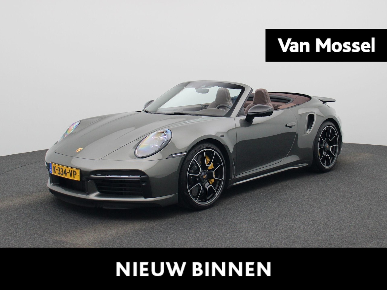 Porsche 911 Cabrio - 3.8 Turbo S | SPORTDESIGN CARBON | SPORTCHRONO | NL GELEVERD | 1E EIGENAAR | BURMESTER | K - AutoWereld.nl