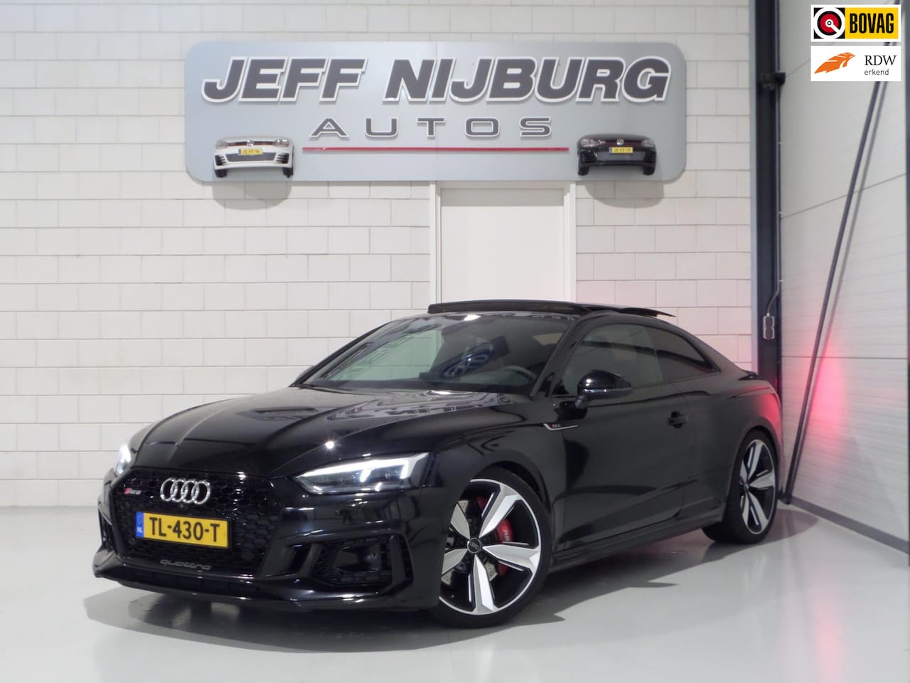 Audi RS5 - Coupé 2.9 TFSI Quattro Pano Apple-Carplay B&O Memory Head-up 360°Camera Massage RS-stoelen - AutoWereld.nl