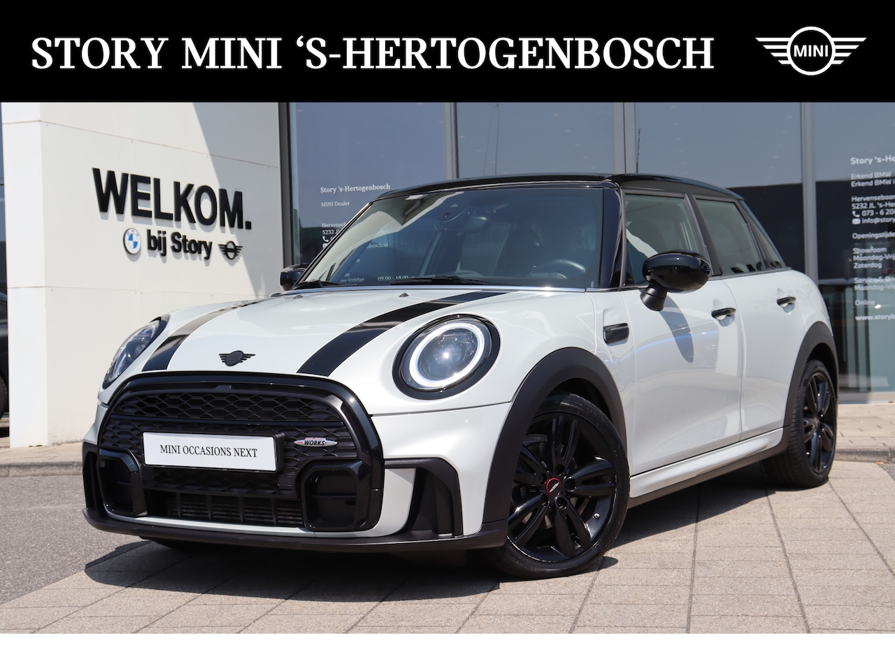MINI John Cooper Works - Hatchback JCW / Achteruitrijcamera / Comfort Access / Stoelverwarming / JCW Sportstoel / L - AutoWereld.nl