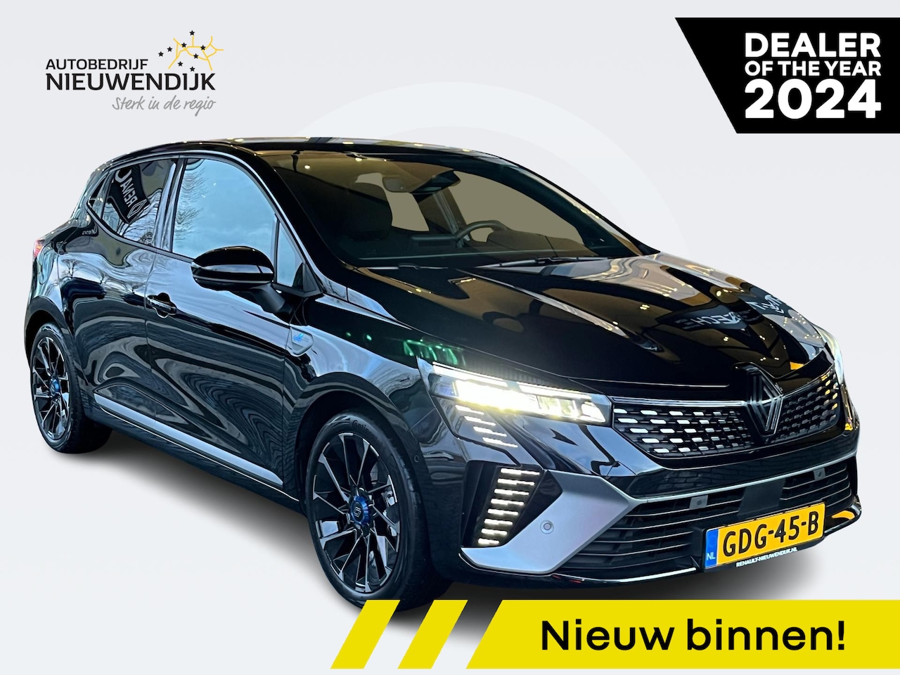 Renault Clio - 1.6 E-Tech Full Hybrid 145 esprit Alpine CRUISE CONTROL / CLIMATE CONTROL / LICHT METAAL / - AutoWereld.nl