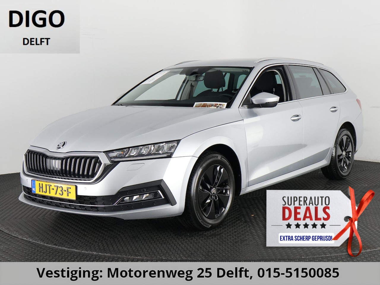 Skoda Octavia Combi - 1.0 TSI BUSINESS BLACKLINE GARANTIE TOT 7-2034* NAVI. PDC V+A. CLIMA.CRUISE - AutoWereld.nl