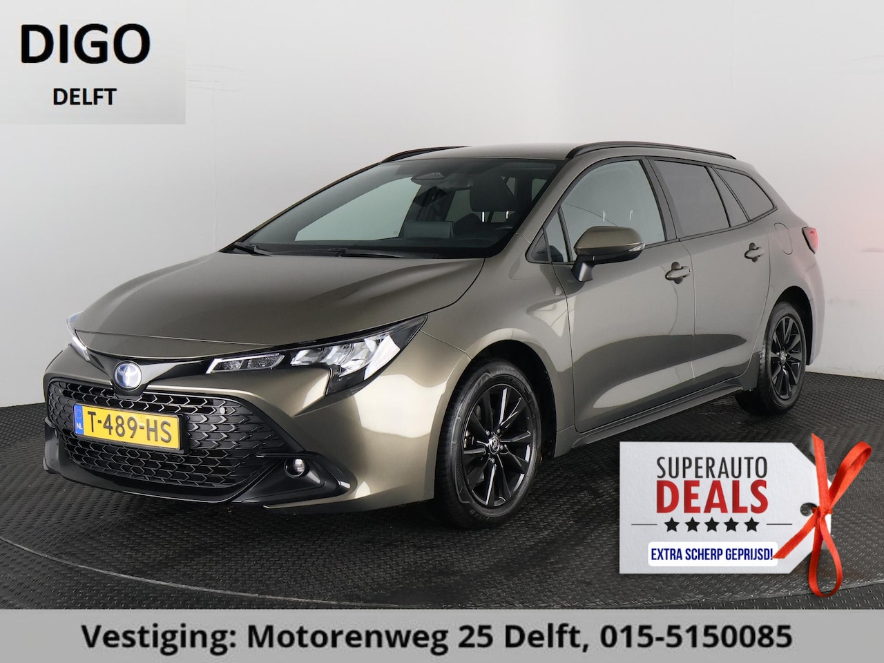 Toyota Corolla Touring Sports - HYBRID BLACKLINE ACTIVE GARANTIE TOT 2033! NIEUW MODEL. CARPLAY NAVIGATIE. ADAPTIEVE CRUIS - AutoWereld.nl