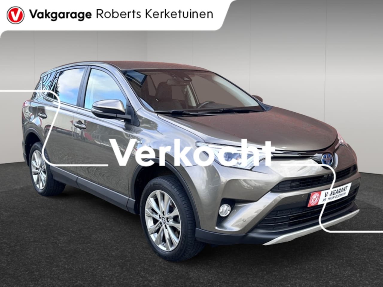 Toyota RAV4 - 2.5 Hybrid e-CVT 2WD Style – Toyota onderhouden Trekhaak Leder - AutoWereld.nl