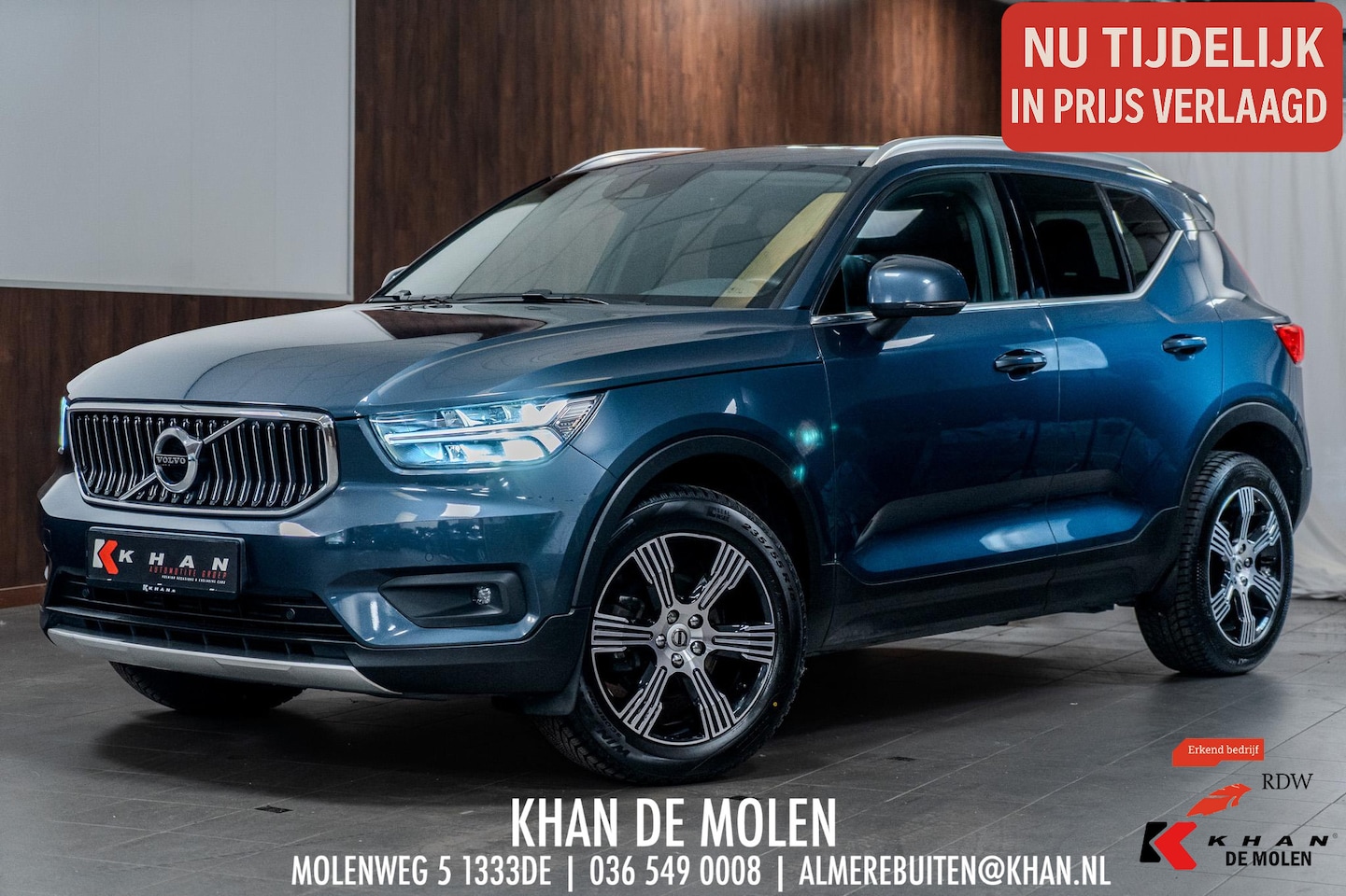 Volvo XC40 - T2 Geartronic Inscription BTW|Pano|Leer|HarmanKardon|Elektrische Achterklep| - AutoWereld.nl