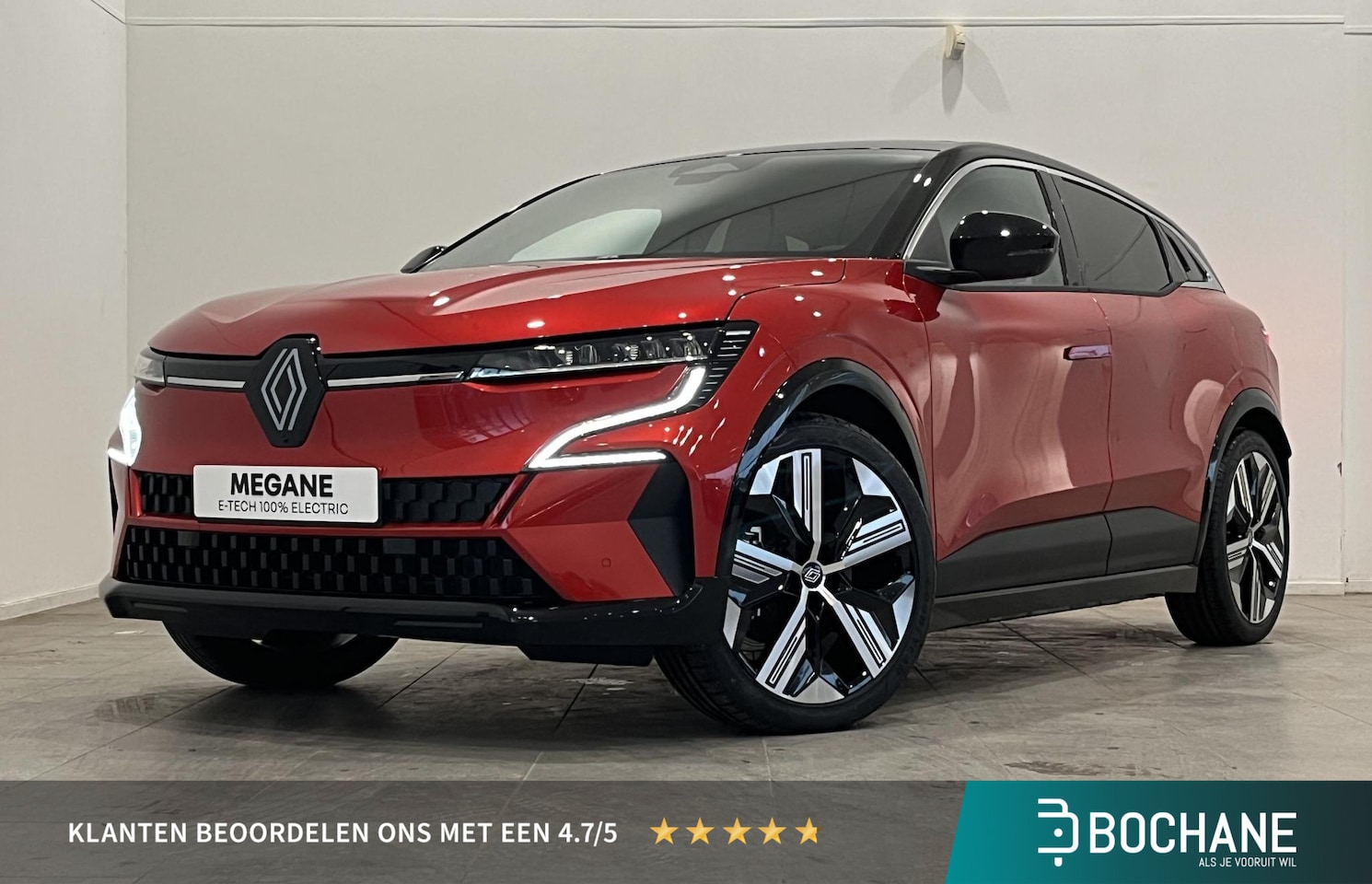 Renault Mégane E-Tech - Iconic 220 Comfort Range 60 kWh | Pack Augmented Vision & Advanced Driving Assist | Van: € - AutoWereld.nl