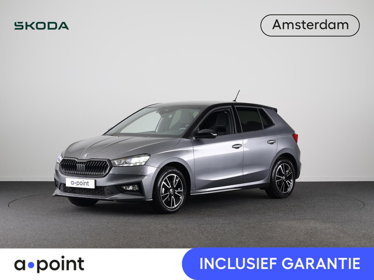 Skoda Fabia - 1.0 TSI Monte Carlo 95 pk | Verlengde garantie | Navigatie via App | Parkeersensoren | Ach - AutoWereld.nl