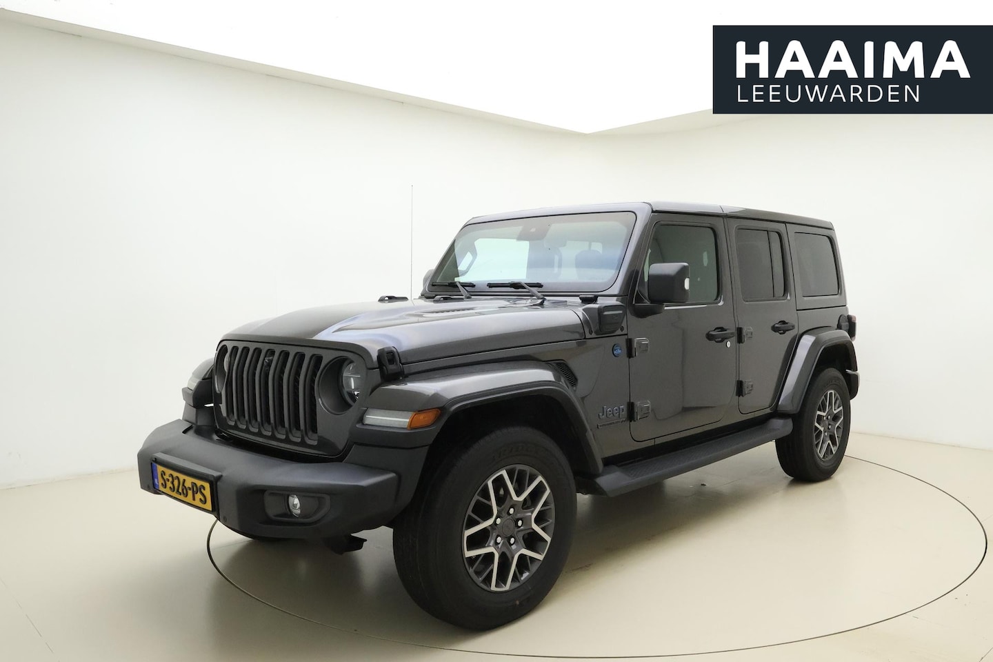 Jeep Wrangler Unlimited - 4xe 380 80th Anniversary Automaat |Front & rear camera | Adaptieve cruise control | Stoel - AutoWereld.nl