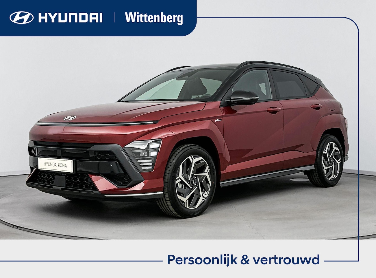 Hyundai Kona - 1.6 GDI HEV N LINE SKY | Op bestelling | Schuifdak | Stoel + stuurverwarming | Bluelink ap - AutoWereld.nl