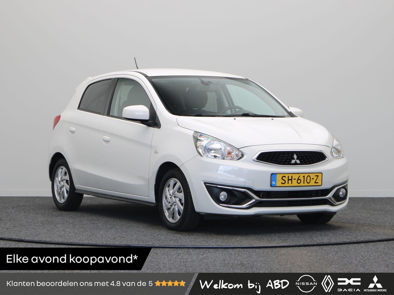 Mitsubishi Space Star - 1.0 Intense Lichtmetaal | Airco | Nette Auto! - AutoWereld.nl