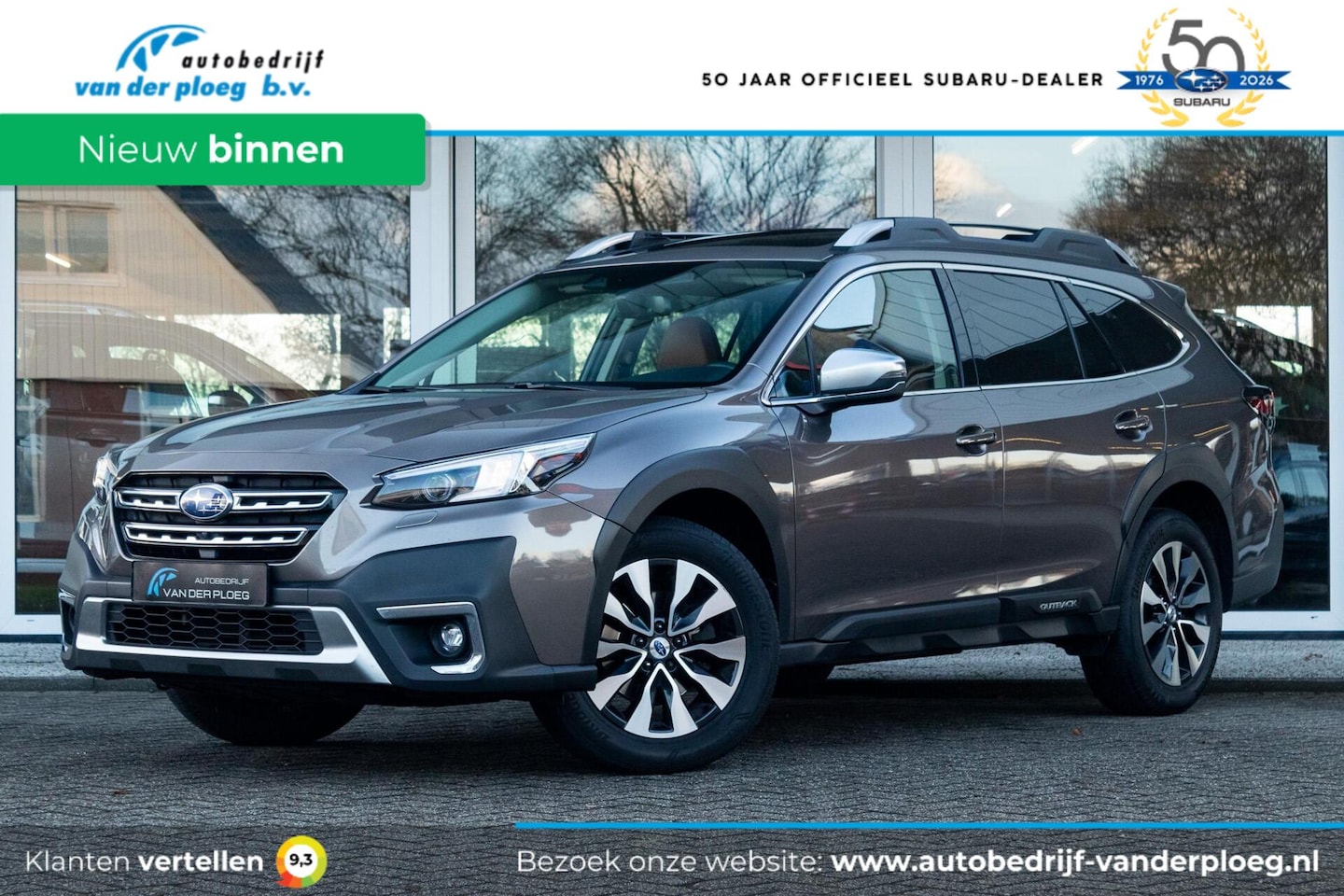 Subaru Outback - 2.5i CVT Premium | Eyesight | Navigatie | Harman Kardon | - AutoWereld.nl