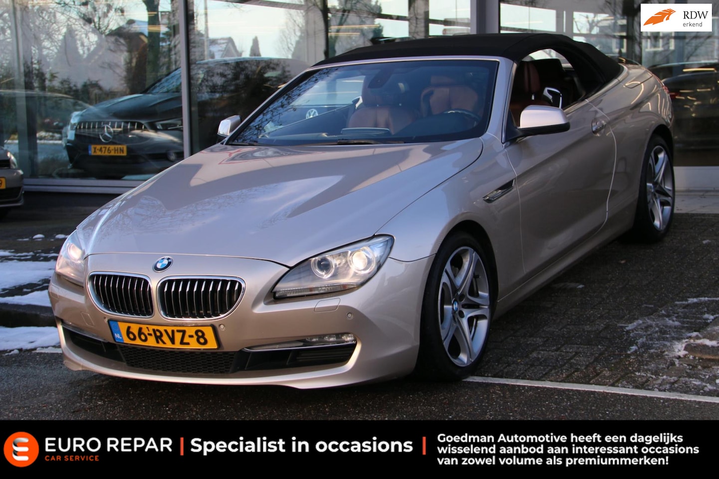 BMW 6-serie Cabrio - 640i High Executive DEALER OND. NL-AUTO NAP! - AutoWereld.nl