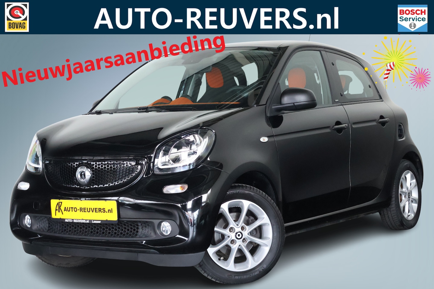Smart Forfour - 0.9 Turbo 90 PK / Panorama / Cruisecontrol / Clima / Bluetooth - AutoWereld.nl