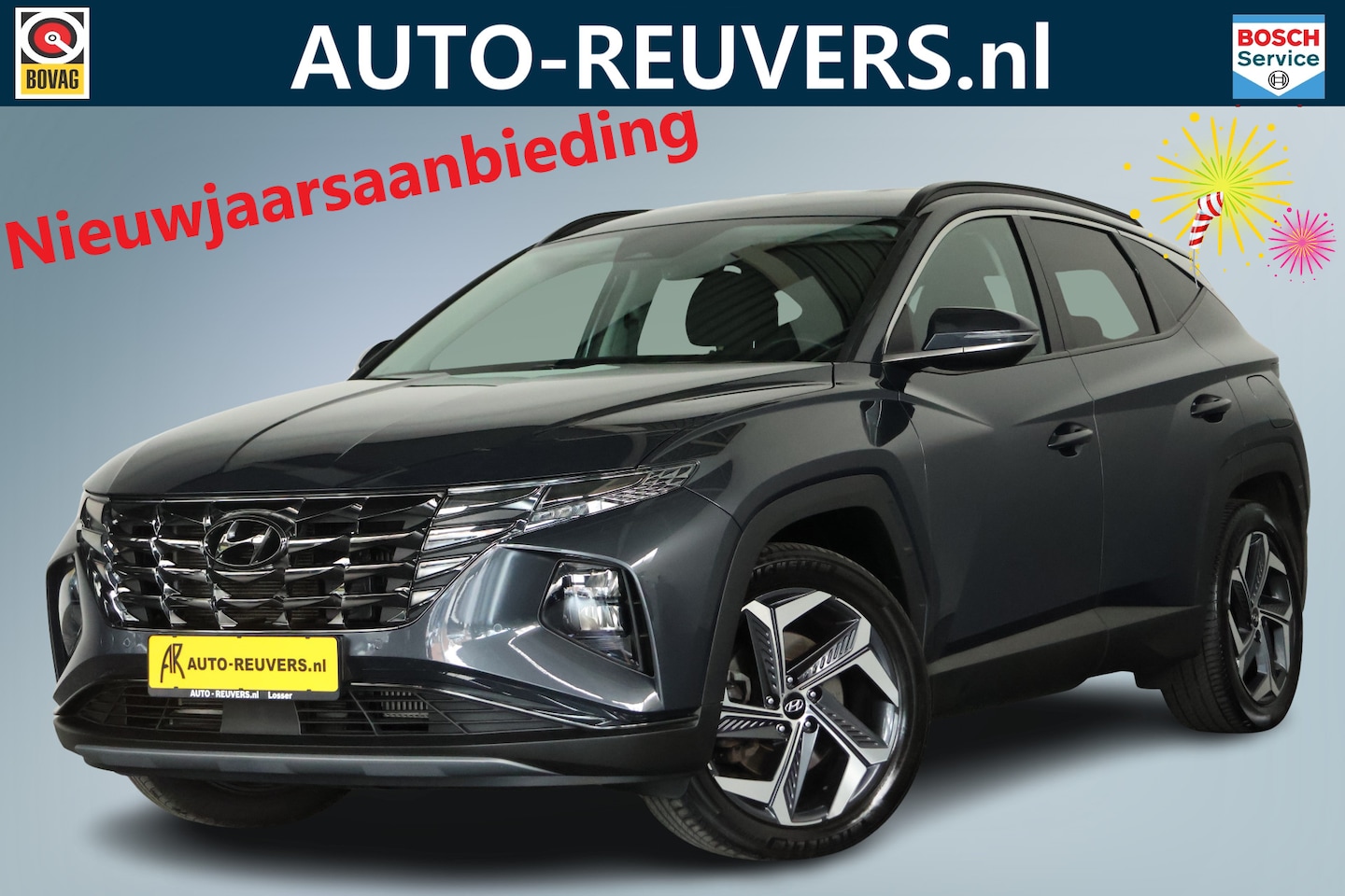 Hyundai Tucson - 1.6 T-GDI PHEV Comfort 4WD / LED / ACC / CarPlay / Navi / Cam - AutoWereld.nl