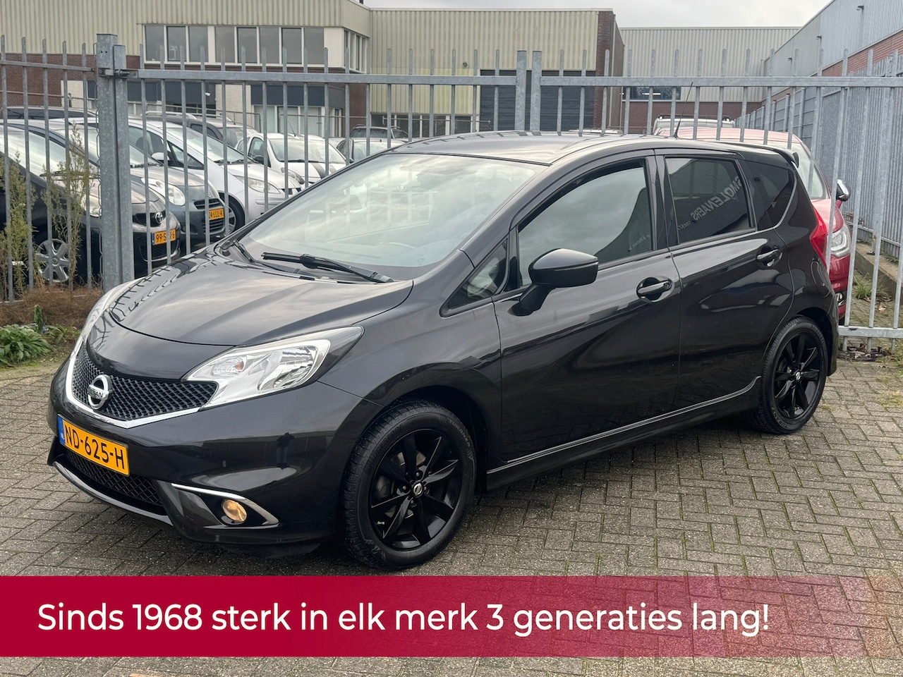 Nissan Note - 1.2 Black Edition Sport! NL AUTO NAP! 1e eigenaar! Navi l Cruise l Airco l 16'LM l Spoiler - AutoWereld.nl