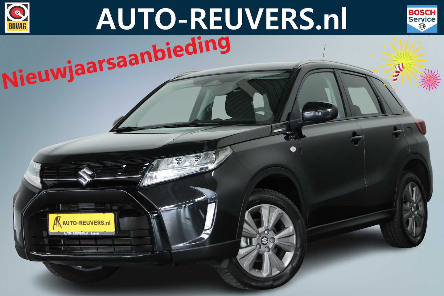 Suzuki Vitara - 1.4 Boosterjet Comfort Smart Hybrid / LED / ACC / Navi / CarPlay / Cam / Keyless - AutoWereld.nl