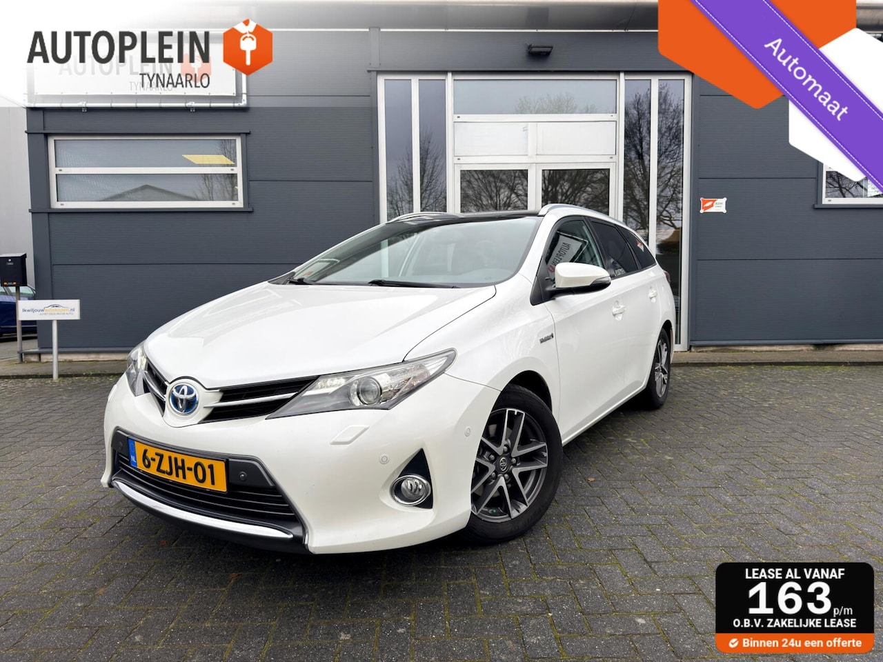 Toyota Auris - 1.8 Hybrid Lease+ Automaat|Carplay|Panodak|LED|Stoelverw|NL Auto|PDC|Cruise| - AutoWereld.nl