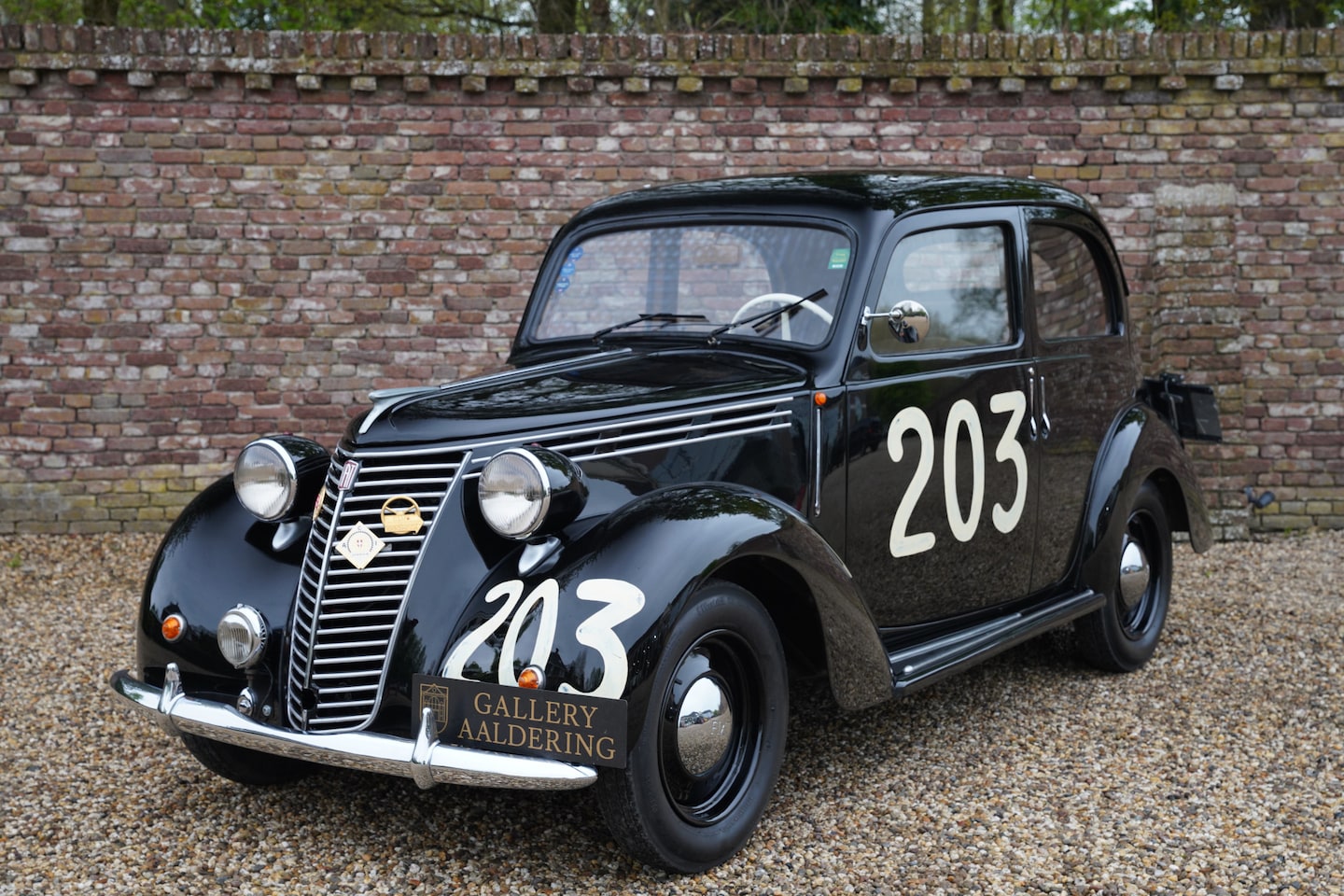 Fiat 1100 - "Musone" 1949 Mille Miglia competitor A genuine participant in the 1949 Mille Miglia, 1st - AutoWereld.nl