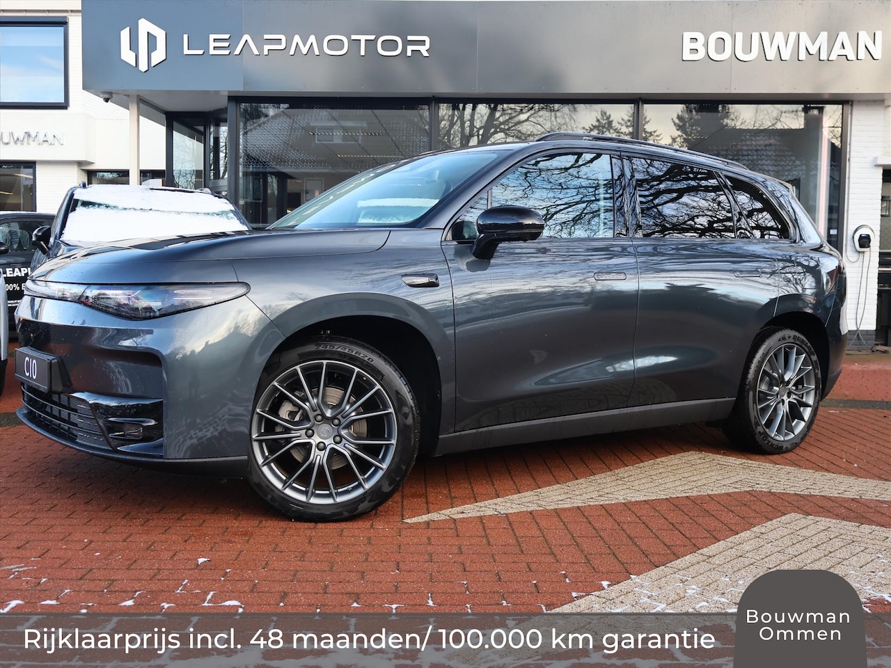 Leapmotor C10 - REEV Plug-in hybride 28,4 kWh 215PK Automaat Design NIEUW, Rijklaarprijs | Panoramadak | C - AutoWereld.nl