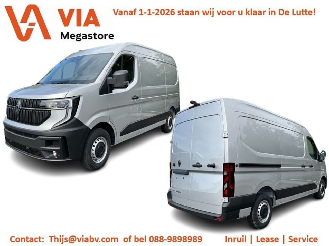 Renault Master - 2.0 dCi L2H2 Camera | Navi | App Connect - AutoWereld.nl