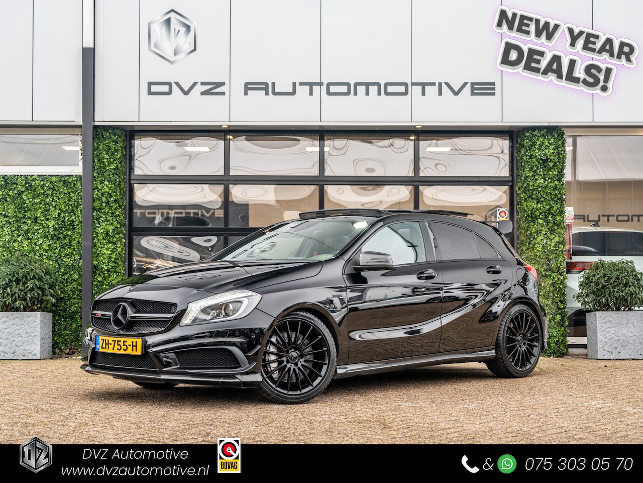 Mercedes-Benz A-klasse - AMG 45 4MATIC | Pano | AMG Kuipstoelen | Carbon - AutoWereld.nl