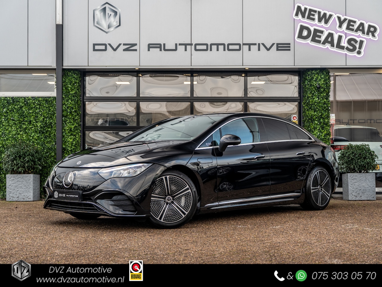 Mercedes-Benz EQE - 300 AMG Line 89 kWh | 20" LMV | Burmester | 631 KM WLTP - AutoWereld.nl