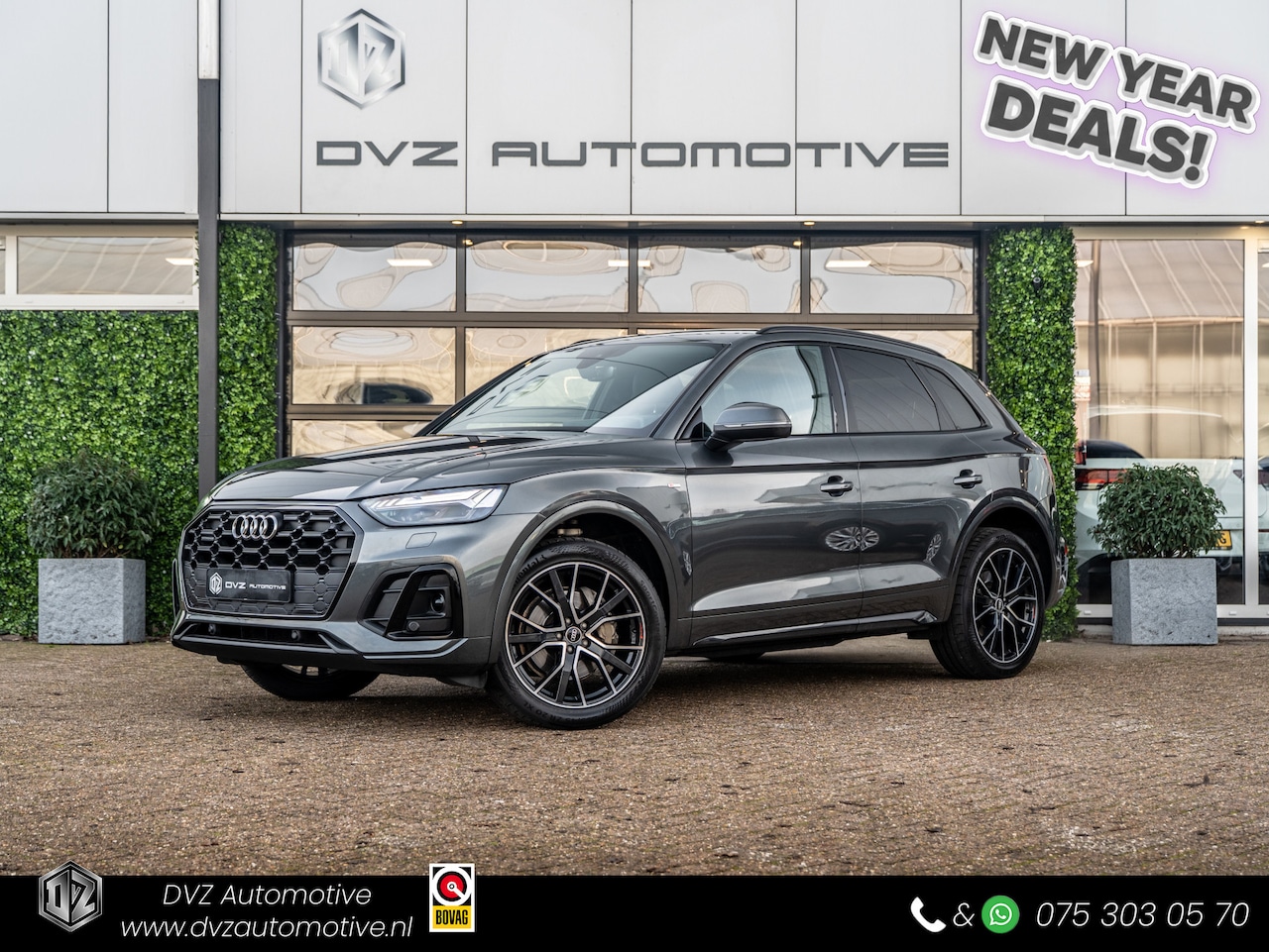 Audi Q5 - 40 TDI 204PK DSG Quattro S-edition | Black Optik | Cam | ACC | Virtual - AutoWereld.nl