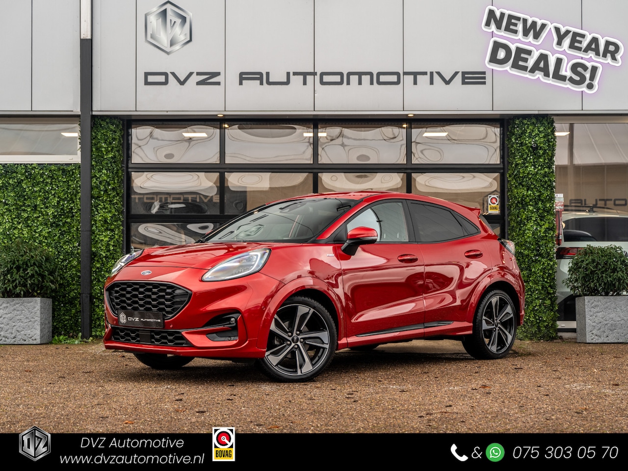 Ford Puma - 1.0 EcoBoost Hybrid ST-Line X | First Edition | ACC | Dodehoek | Camera - AutoWereld.nl