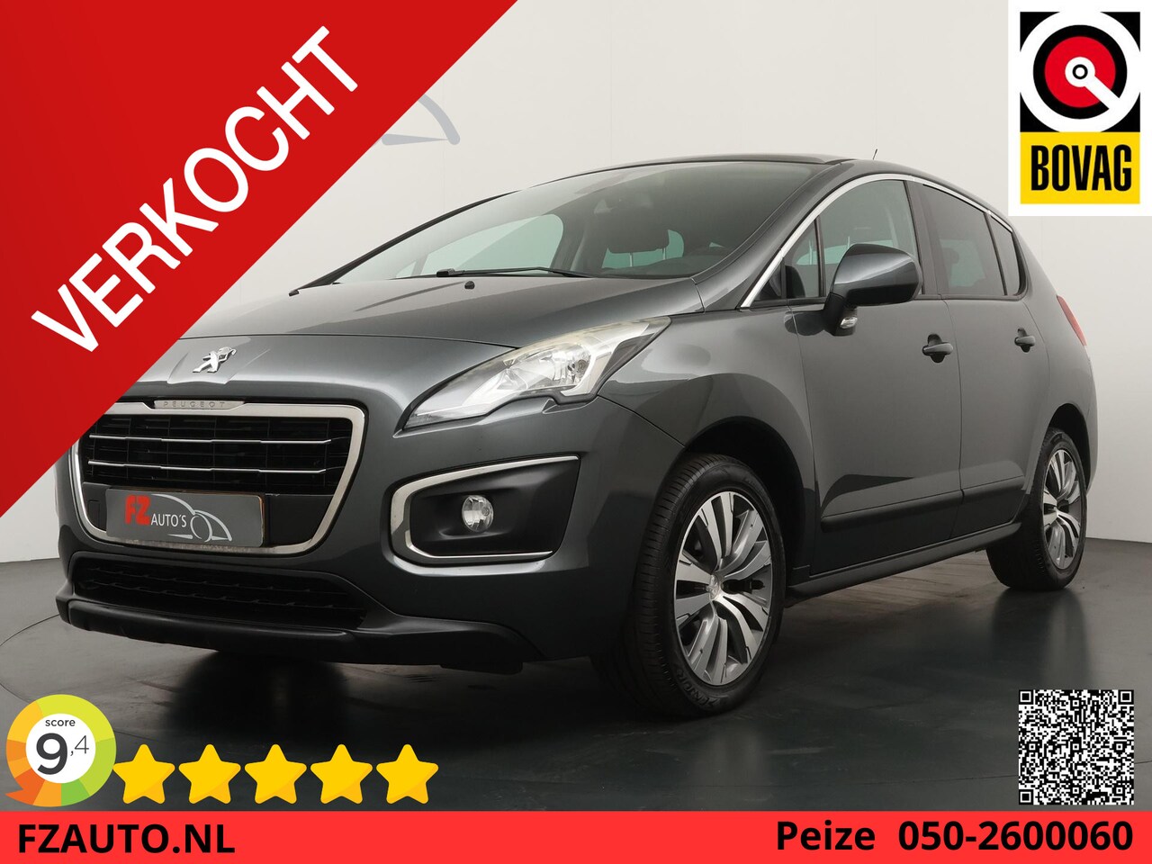 Peugeot 3008 - 1.6 HDi Active - Navigatie - Panoramadak - Trekhaak - Climate Control - AutoWereld.nl