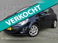 Opel Corsa - 1.4-16V Cosmo 101PK NL AUTO NAP Navi l Cruise l Airco ECC l PDC l LMV l MTF-stuur NIEUWSTA