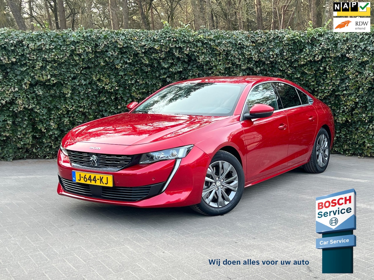 Peugeot 508 - 1.6 Plug-in Hybrid 225pk Automaat Allure Avantage | Leer | LED | Camera - AutoWereld.nl