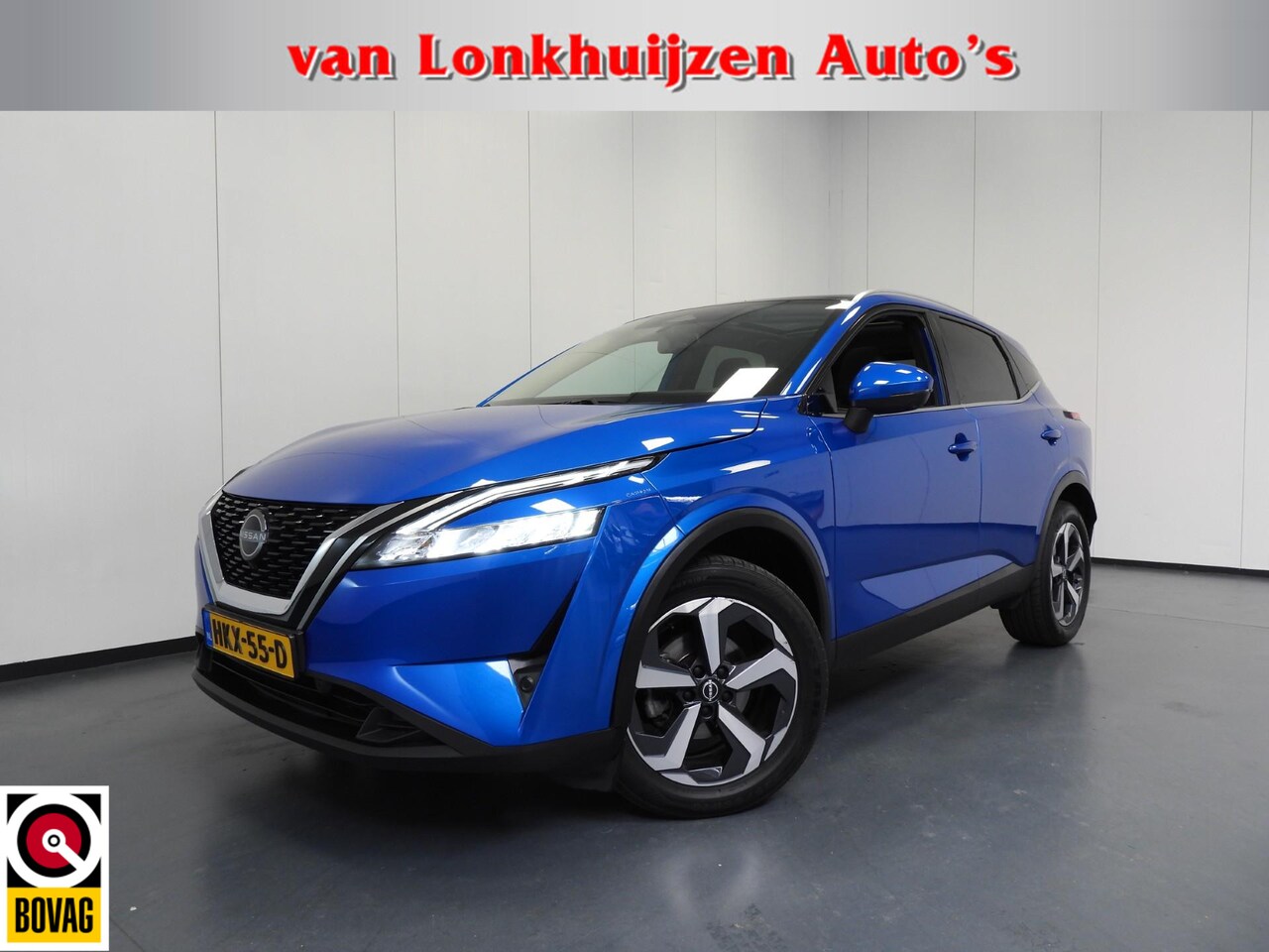 Nissan Qashqai - 1.3 MHEV N-Connecta Design NAVI/360CAM/PANODAK/LED/18"LMV! - AutoWereld.nl