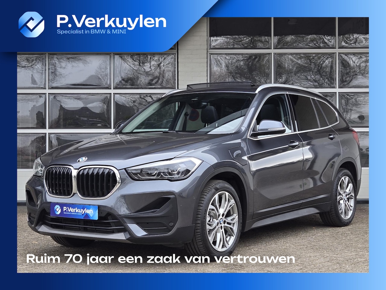 BMW X1 - XDRIVE25E SPORT LINE | SPORTSTOELEN | PANORAMA | CAMERA | KEYLESS | - AutoWereld.nl