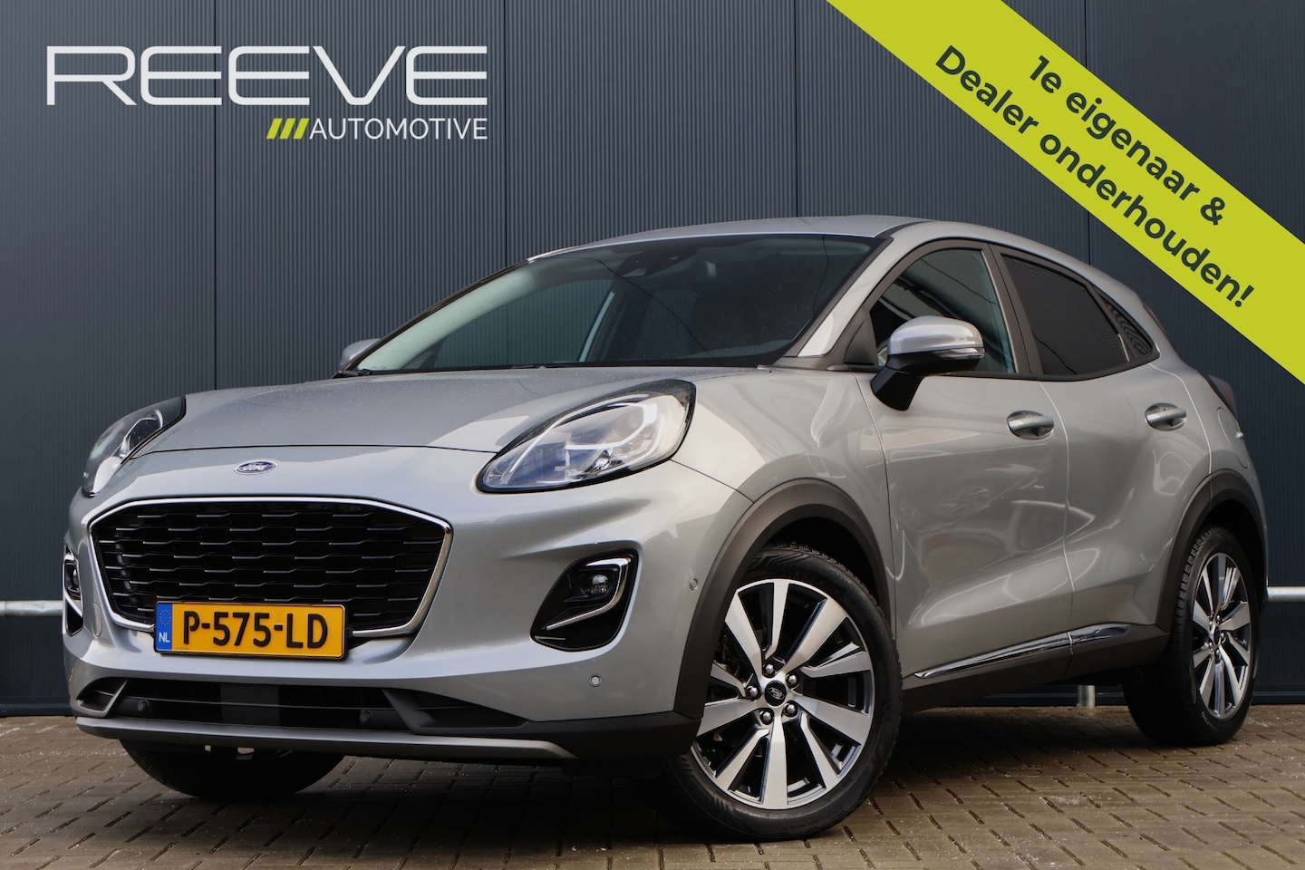 Ford Puma - 1.0 EcoBoost Hybrid Titanium X | 125 pk | Half leer | Bang & Olufsen | Stoel- stuurverwarm - AutoWereld.nl