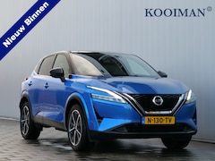Nissan Qashqai - 1.3 MHEV Xtronic Tekna 158 Pk Automaat Navigatie / DAB / Apple Carplay / Camera