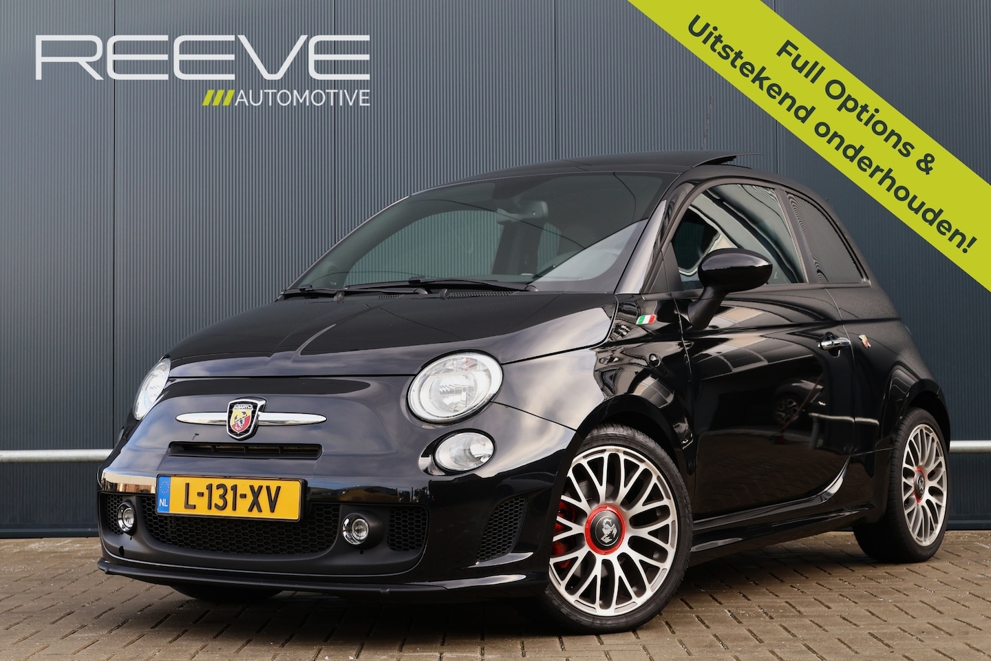 Fiat 500 Abarth - 1.4-16V | Sportuitlaat | Leer | Panoramadak | Stoelverwarming | Bluetooth | Parkeersensore - AutoWereld.nl