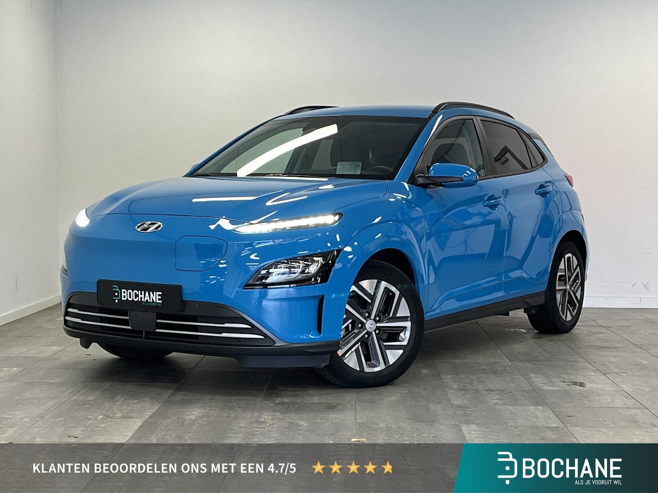 Hyundai Kona Electric - EV Premium 64 kWh | soH 97,6% | Leder | Head-Up | ACC | - AutoWereld.nl