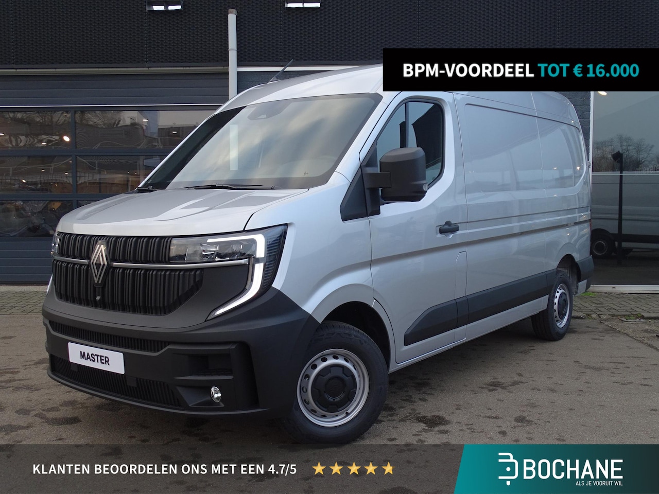 Renault Master - T35 2.0 dCi 130 L2H2 Advance METALLIC LAK / APPLE CARPLAY & ANDROID AUTO - AutoWereld.nl