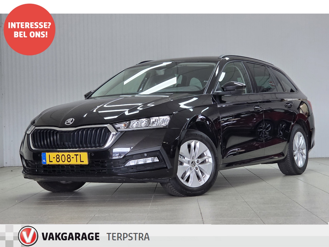 Skoda Octavia Combi - 1.0 TSI Business Edition/ LED Koplampen!/ Elek.Klep/ 16''LMV/ Keyless/ DAB+/ Apple+Android - AutoWereld.nl