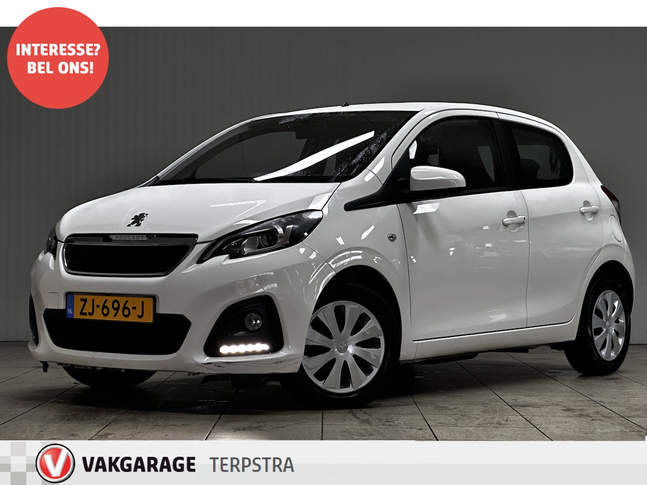 Peugeot 108 - 1.0 e-VTi Active/ Airco/ C.V. Afstand/ Elek. pakket/ Isofix/ Bluetooth/ Multi. Stuur/ Mist - AutoWereld.nl