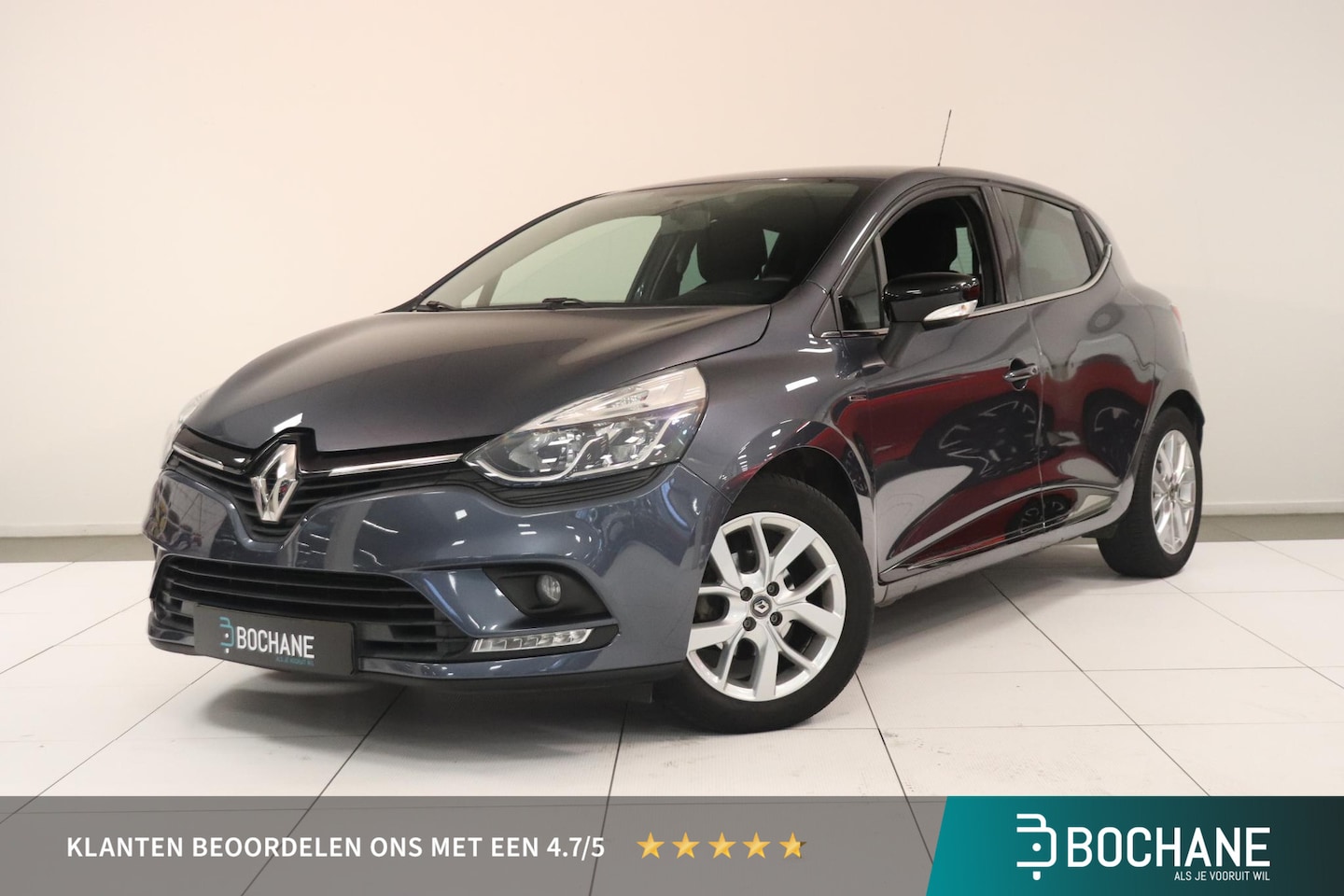 Renault Clio - 0.9 TCe Limited | Airco | Parkeersensoren | Navigatie | Key-less | Bluetooth | Lichtmetaal - AutoWereld.nl